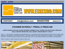Tablet Screenshot of esiksro.com